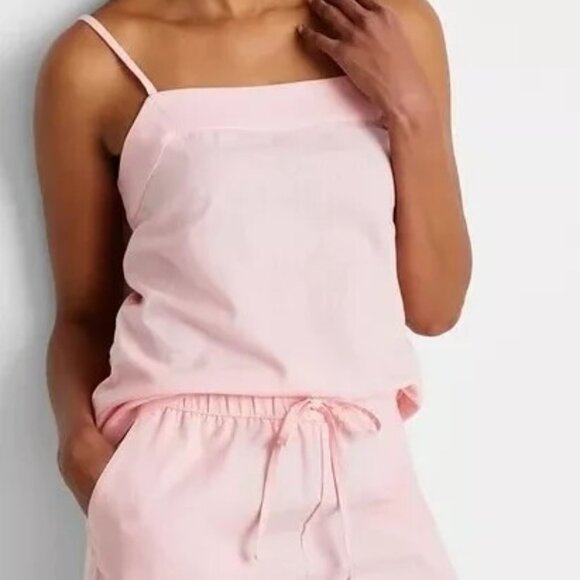 State Of Day Other - #999 State of Day Women 2 Pc. Linen Pajamas Set Satin Pink Large